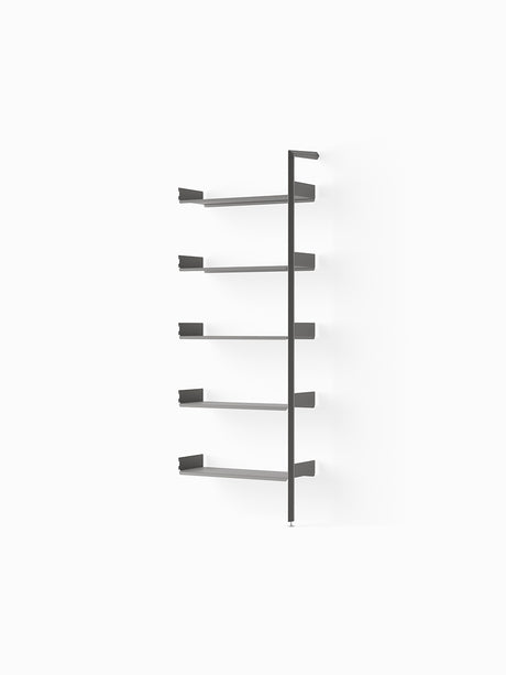 Rombe IF4, Add-on Bay Shelves von &Tradition - Anthrazit mit anthrazitfarbenen Böden - Jacobsen Plus