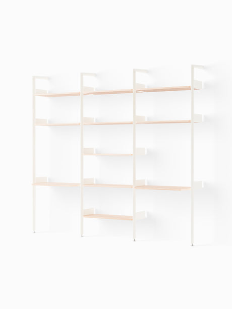 Rombe, Configuration I von &Tradition - Alabaster mit Regalböden aus lackierter Eiche - Jacobsen Plus
