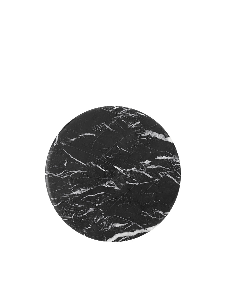Marble Top til Wire Stool VP11  fra &Tradition - Nero Marquina - Jacobsen Plus