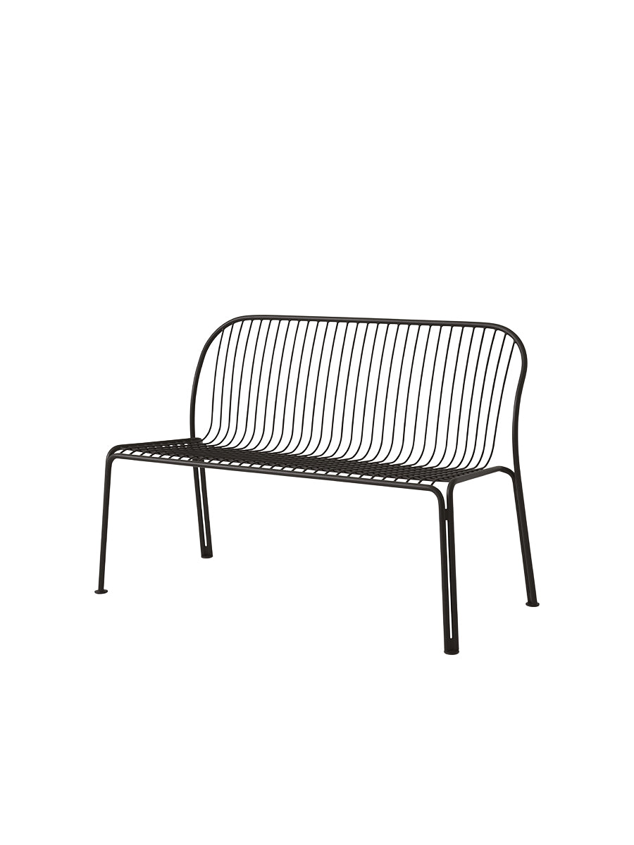 Thorvald SC111 Havebænk fra &Tradition - Warm Black - Jacobsen Plus