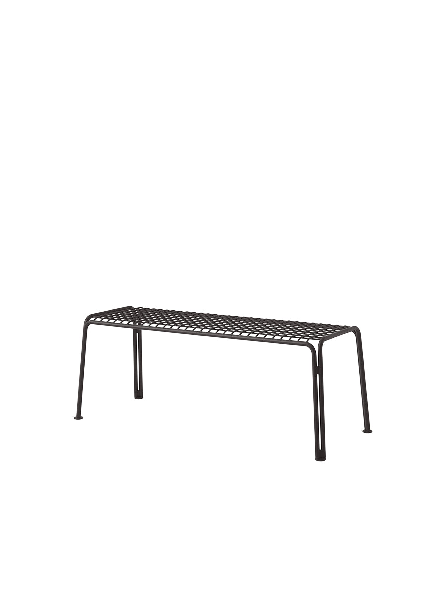 Thorvald SC112 Havebænk fra &Tradition - Warm Black - Jacobsen Plus
