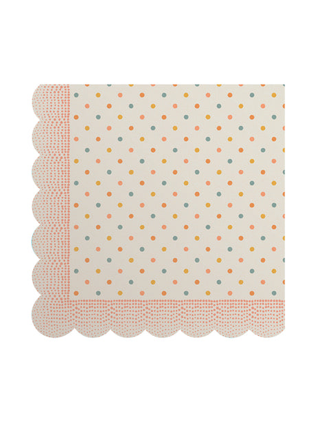 Papierservietten, Multi Prikker von Maileg - Rosa - Jacobsen Plus
