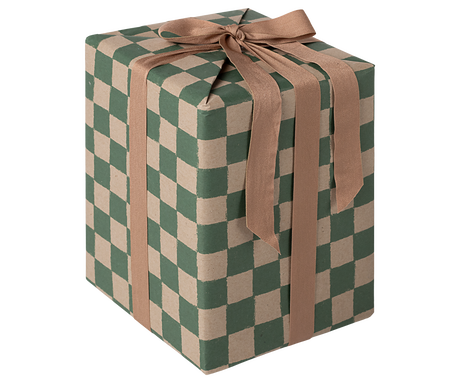 Geschenkpapier, Karos Grün - 10 m von Maileg - 2 - Jacobsen Plus