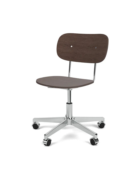 Co Task Chair u. Armlehne, Furnier von Audo Copenhagen - Natur-Eiche - Jacobsen Plus