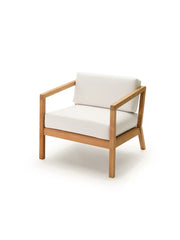 Skagerak Virkelyst Stuhl, White von Fritz Hansen