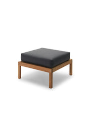 Skagerak Virkelyst Pouf, Charcoal von Fritz Hansen