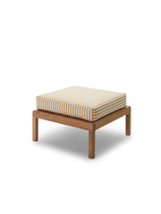 Skagerak Virkelyst Pouf, Golden Yellow Stripe fra Fritz Hansen