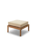 Skagerak Virkelyst Pouf, Golden Yellow Stripe fra Fritz Hansen