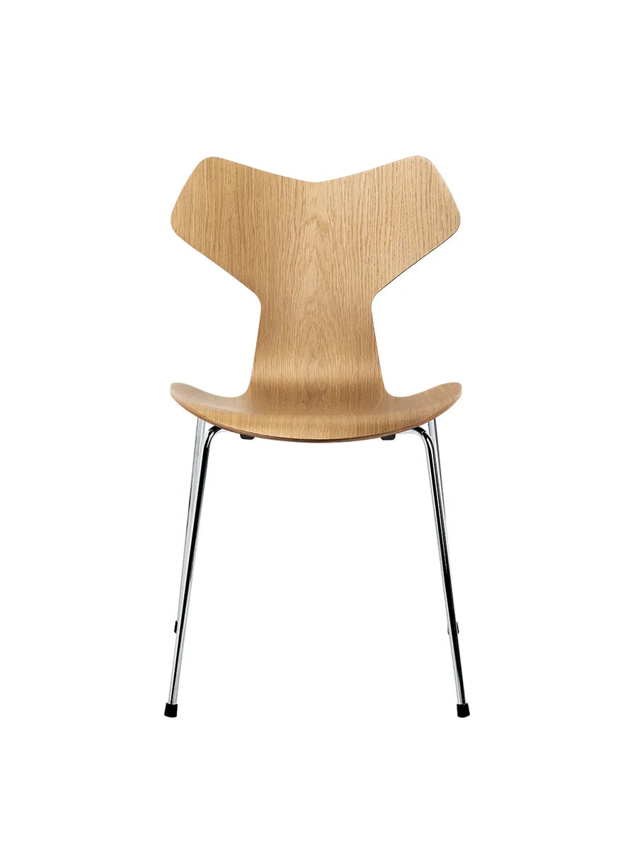 3130 Grand Prix stol i natur finer af Arne Jacobsen - Eg - Jacobsen Plus