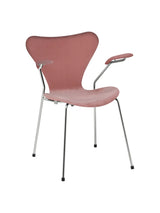 3207 Serie 7 Armstol af Arne Jacobsen - Fuldpolstret / Belfast (velour) / Misty rose - Jacobsen Plus