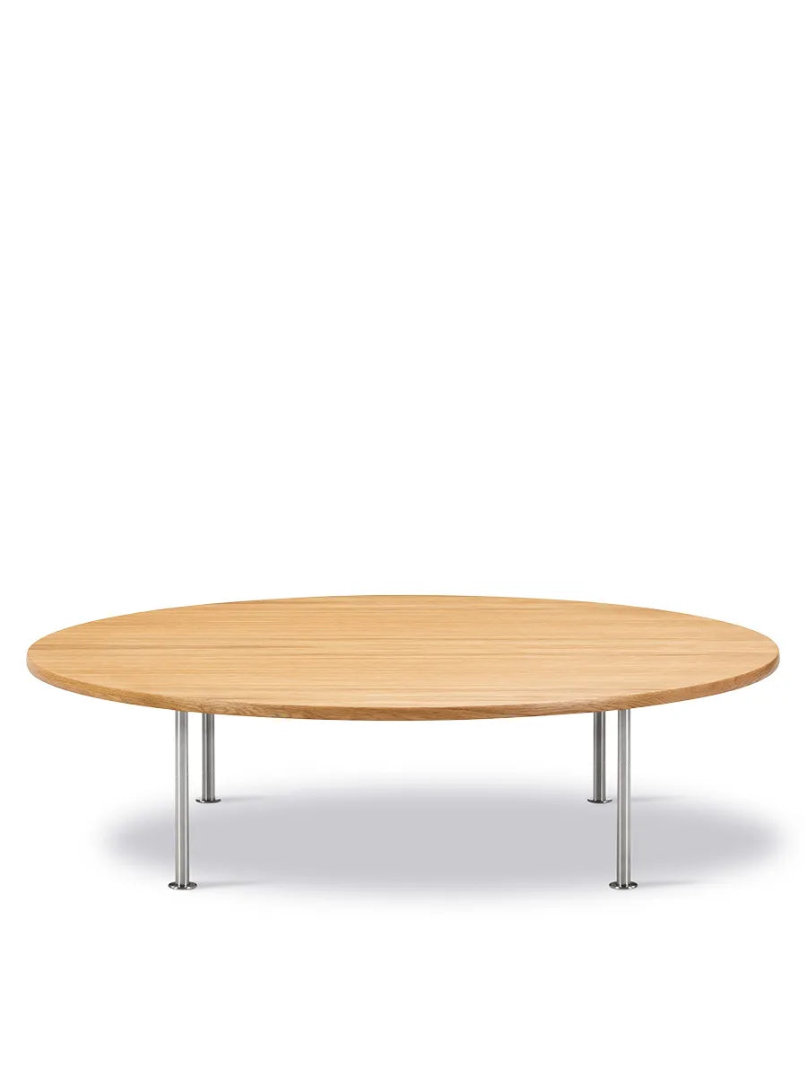 Wegner Ox Table von Fredericia Furniture - Ø150 cm / Eg - geölt / H: 35 cm - Jacobsen Plus
