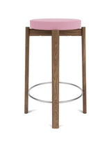 Passage Counter Stool, gepolstert von Audo Copenhagen - Walnuss - Vidar 0526 - Jacobsen Plus