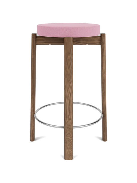 Passage Counter Stool, gepolstert von Audo Copenhagen - Walnuss - Vidar 0526 - Jacobsen Plus