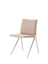 Kape IF7 spisebordsstol fra &Tradition - Poleret aluminium m. Grain 61252 - Jacobsen Plus