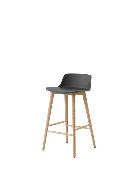Rely HW118 Counter Stool, Eiche von &Tradition - Stone Grey - Jacobsen Plus