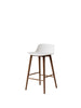 Rely HW118 counter stool, walnut fra &Tradition