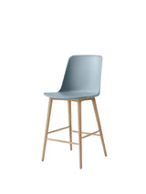 Rely HW128 Counter Chair, Eiche von &Tradition - Hellblau - Jacobsen Plus