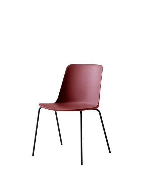 Rely HW138 Gartenstuhl von &Tradition - Rotbraun - Jacobsen Plus
