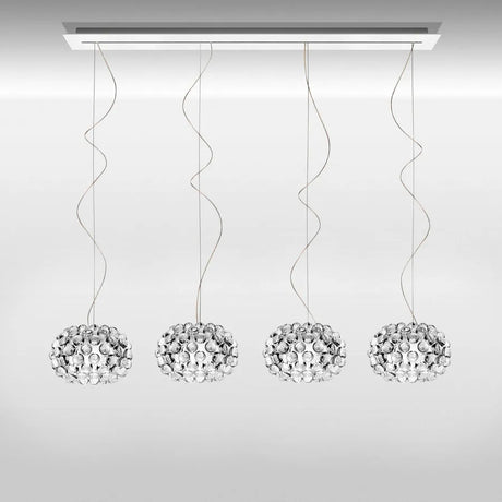 Caboche Plus Piccola LED Pendelleuchte von Foscarini - Grau - Jacobsen Plus
