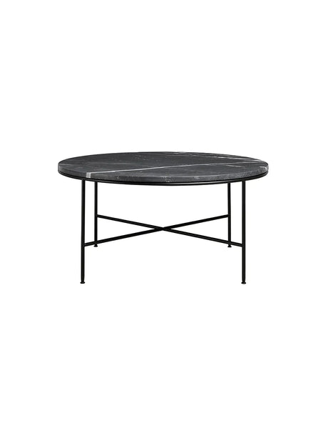Planner Couchtisch Ø80 von Fritz Hansen - Holzkohle - Jacobsen Plus