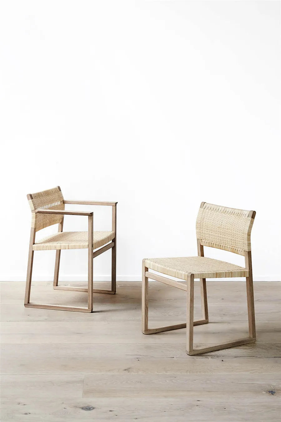 BM61 Stuhl, Rattan-Geflecht af Børge Mogensen - 6 - Jacobsen Plus