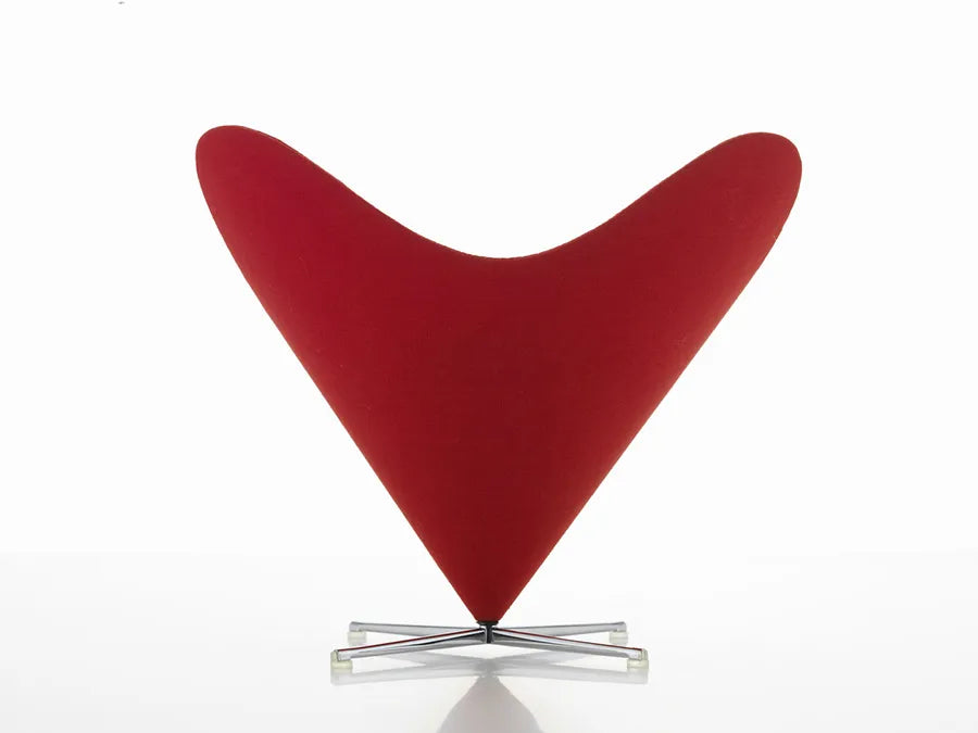 Heart Cone Chair af Verner Panton