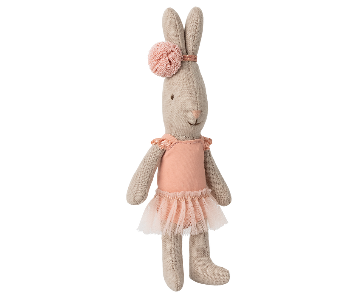 Hare, Mikro - Balletdragt og tylskørt fra Maileg - Rosa - Jacobsen Plus