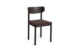 Pack Chair 11, schwarz lackiert Eiche von HAY - Sitz: Steelcut 695 - Rückenlehne: Graphitbraun - schwarz lackierte Eiche - Jacobsen Plus