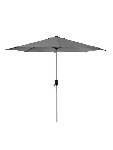 Sunshade Sonnenschirm Ø300 m. Kurbel von Cane-line - Anthrazit - Jacobsen Plus