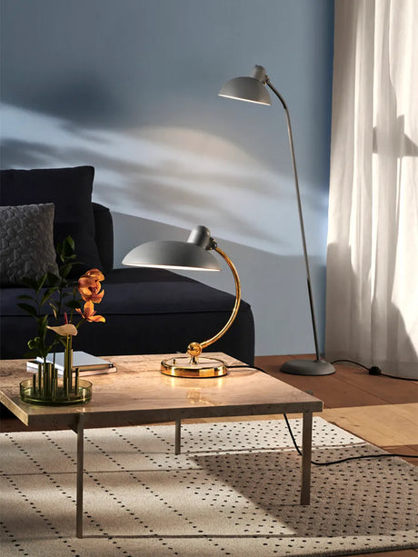 Kaiser Idell 6631-T Luxus Tischleuchte, easy grey von Fritz Hansen - 4 - Jacobsen Plus