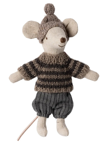 Vintermaus Mit Ski, großer Bruder von Maileg - 2 - Jacobsen Plus