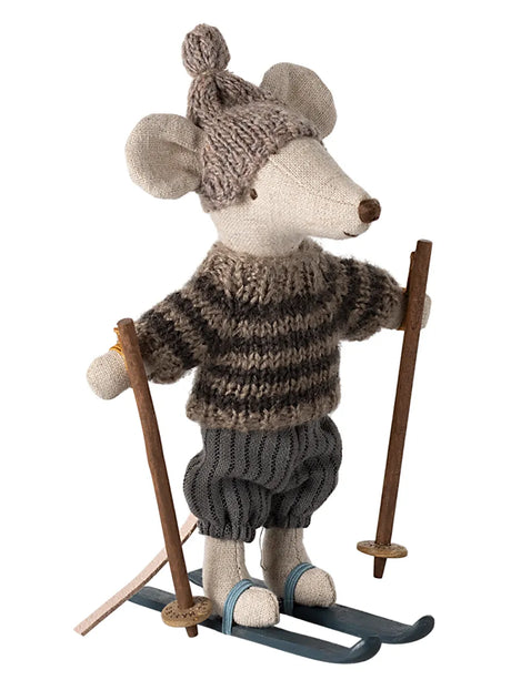 Vintermaus Mit Ski, großer Bruder von Maileg - 1 - Jacobsen Plus