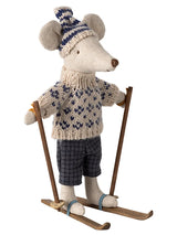 Wintermaus mit Ski, Vater von Maileg - 1 - Jacobsen Plus