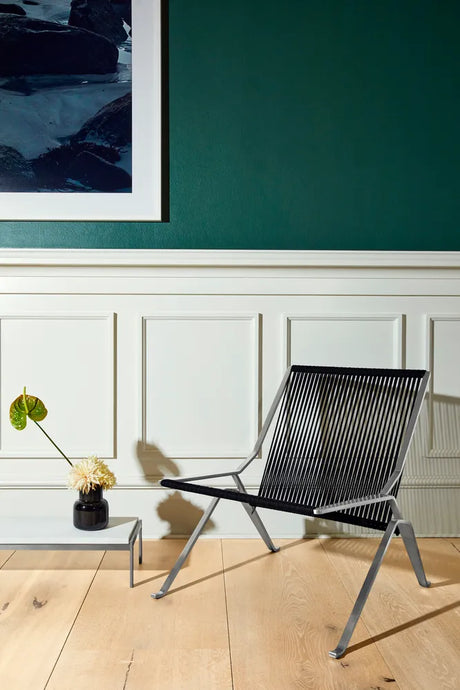 PK25 Lounge-Sessel von Poul Kjærholm - Schwarz - Jacobsen Plus
