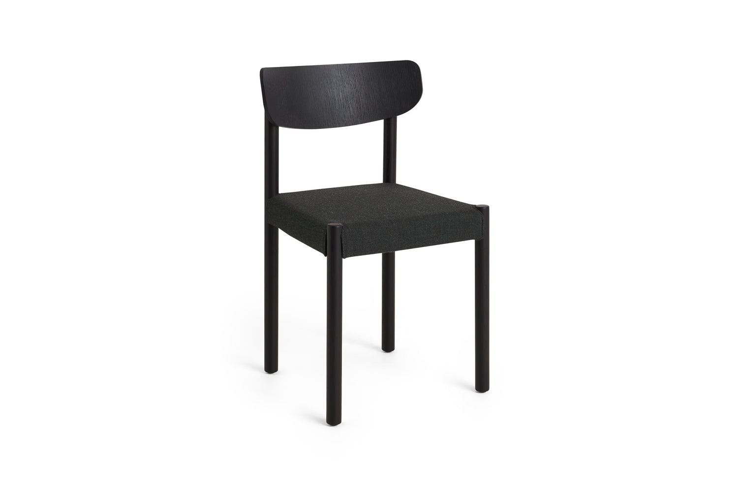 Pack Chair 11, schwarz lackiert Eiche von HAY