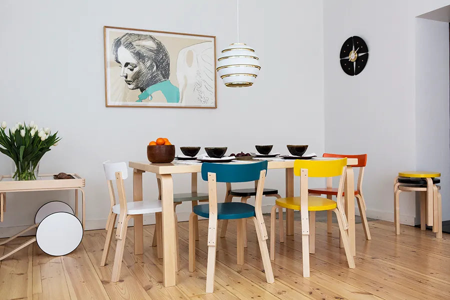 Aalto Table Rectangular 82B, 135x85 cm von Artek
