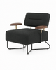 QT Lounge-Sessel, Walnuss, Relate 191 HR von Stellar Works