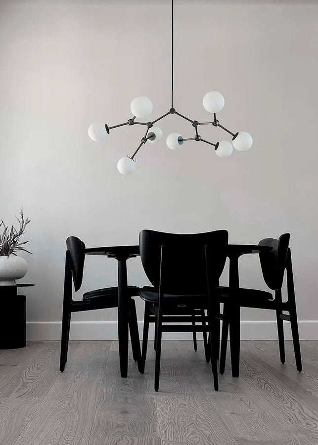 Drop Bulp Chandelier, mini grey fra 101 Copenhagen - 2 - Jacobsen Plus