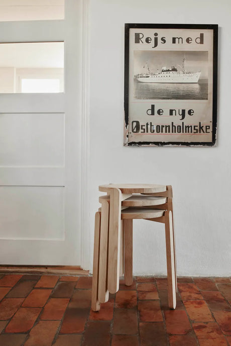 Skagerak Nomad Hocker von Fritz Hansen - 3 - Jacobsen Plus
