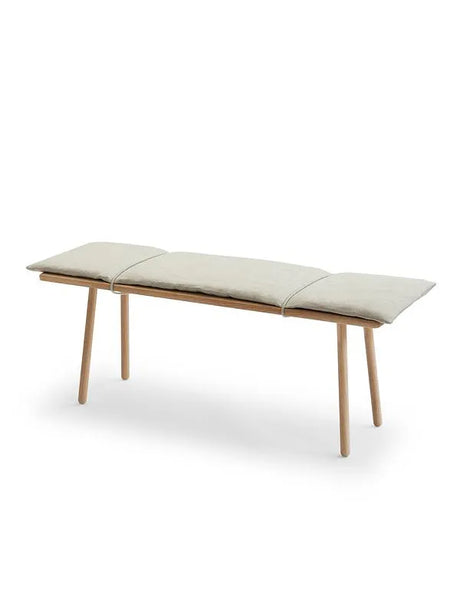 Skagerak Georg Bænk fra Fritz Hansen - Eg (Linen- Fibre Wadding) - Jacobsen Plus