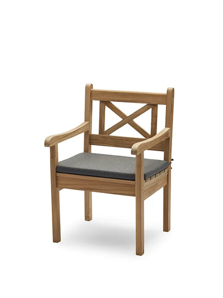 Skagerak Kissen für Skagen Stuhl von Fritz Hansen - Holzkohle - Jacobsen Plus