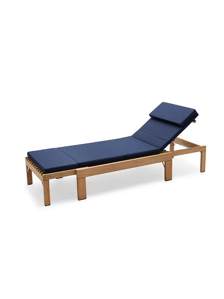Skagerak Kissen für Riviera Sonnenbett von Fritz Hansen - Holzkohle - Jacobsen Plus