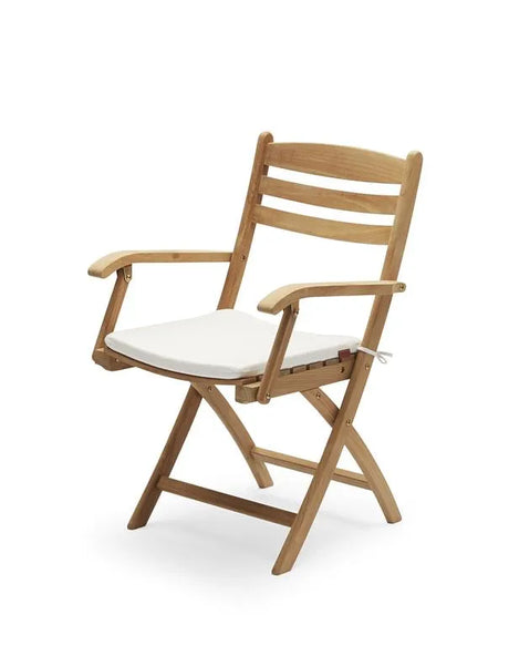 Skagerak Kissen für Selandia Armstuhl von Fritz Hansen - Cloud White - Jacobsen Plus