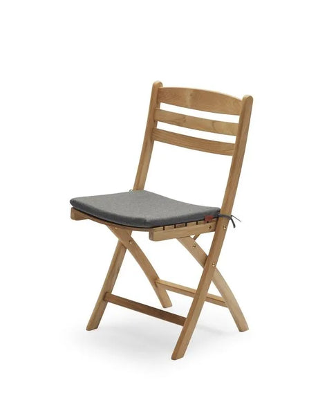 Skagerak Kissen für Selandia Stuhl von Fritz Hansen - Holzkohle - Jacobsen Plus