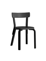 Chair 69 von Artek - Schwarz - Jacobsen Plus