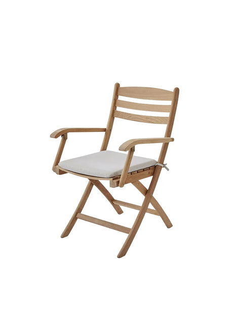 Skagerak Kissen für Selandia Armstuhl von Fritz Hansen - Holzkohle - Jacobsen Plus
