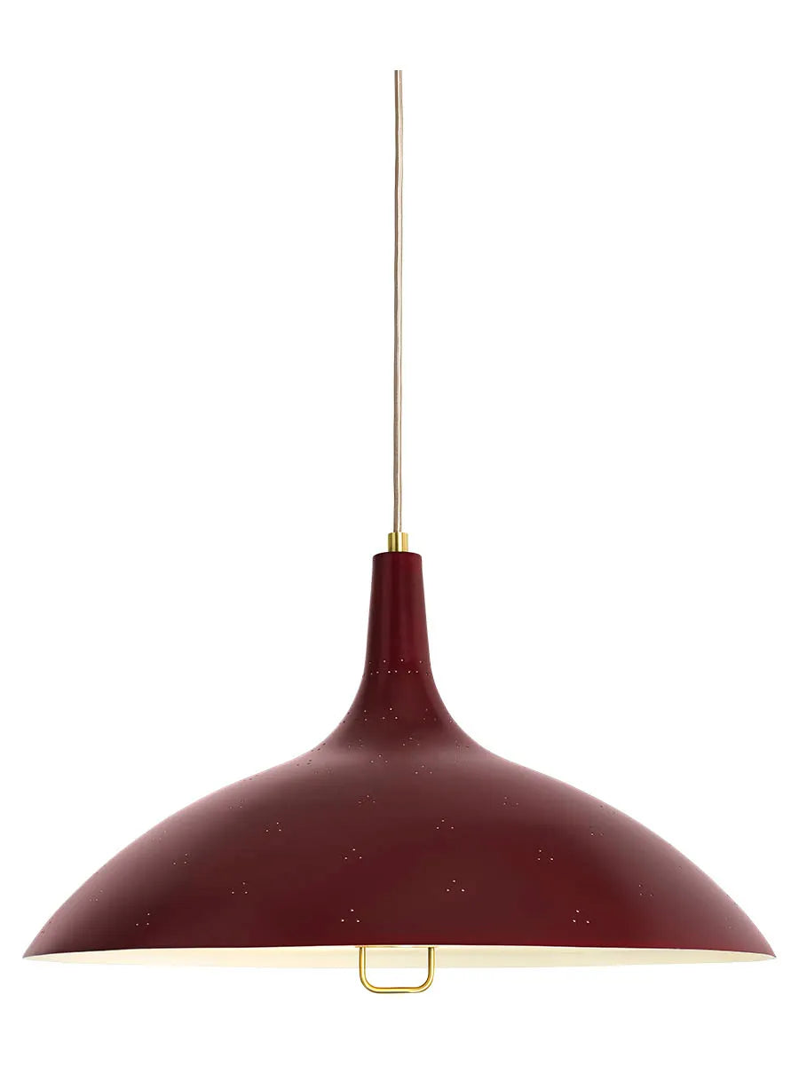 1965 Pendelleuchte von GUBI - Chianti Red - Jacobsen Plus