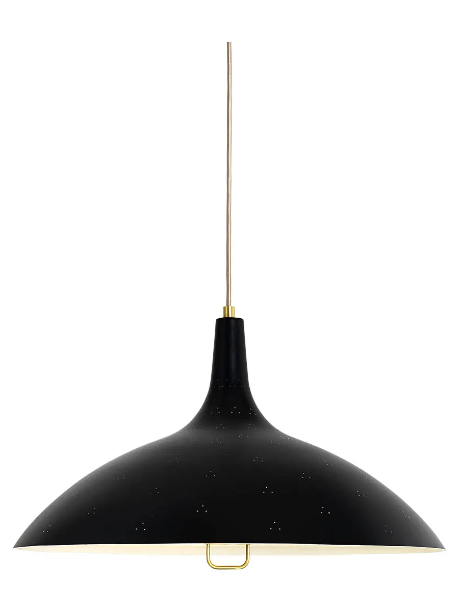 1965 Pendelleuchte von GUBI - Soft Black - Jacobsen Plus