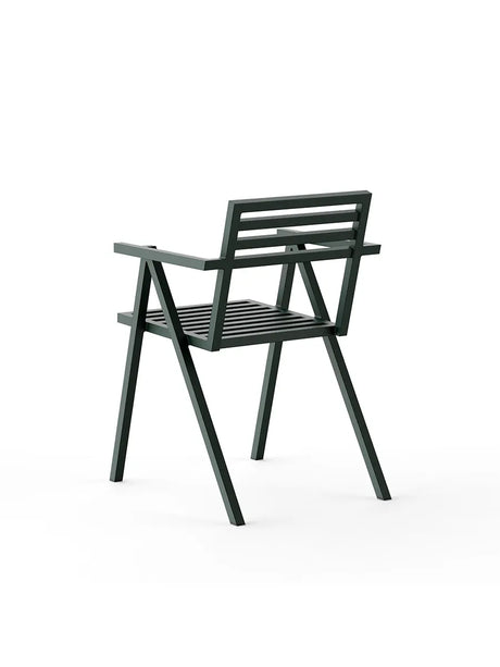 Stacking Arm Chair, grün von 19 Outdoors - 3 - Jacobsen Plus