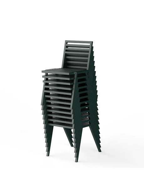 Stacking Chair, Grün von 19 Outdoors - 4 - Jacobsen Plus